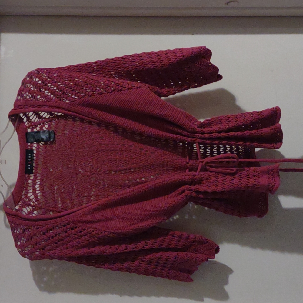 Axcess crochet sweater